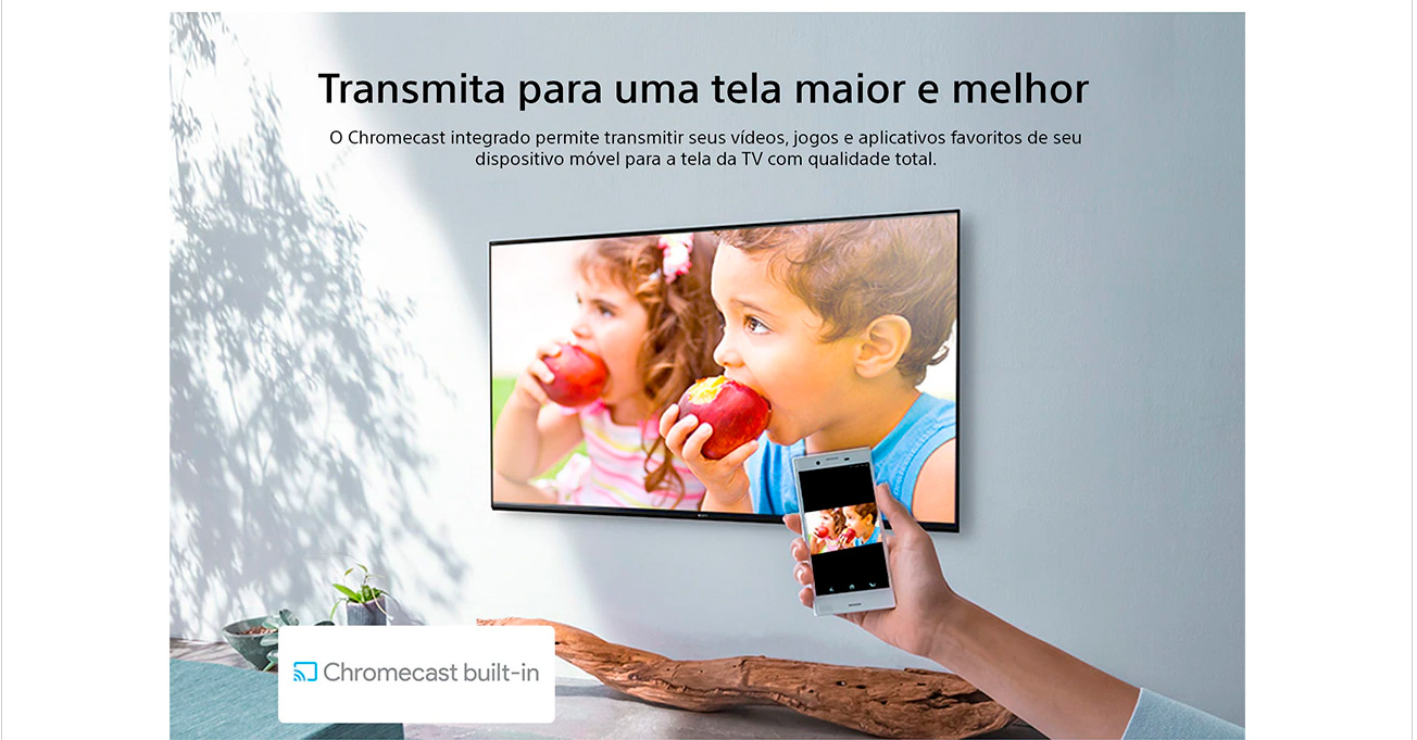 Smart TV LED 75 UHD 4K Sony BRAVIA XBR-75X905F X-Tended Dynamic Range, 4K X-Reality Pro, Wi-Fi e HDMI